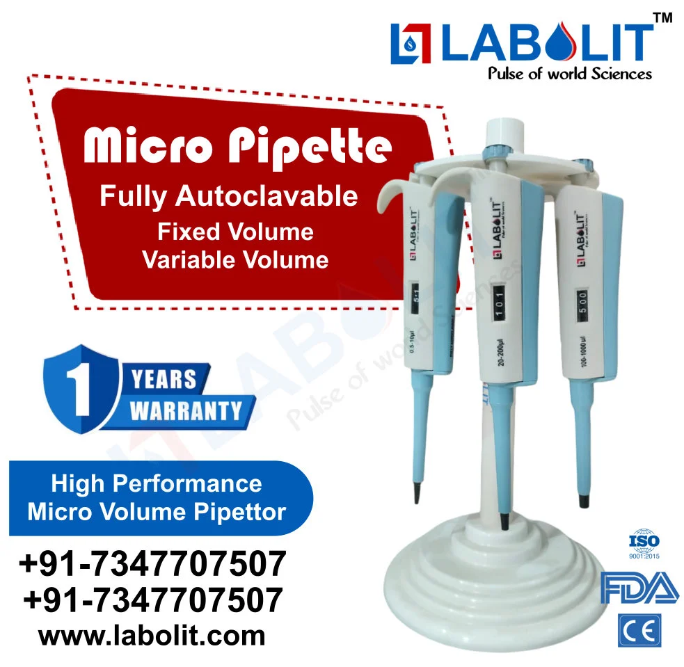 Best micropipette Fully Autoclave Micropipettes